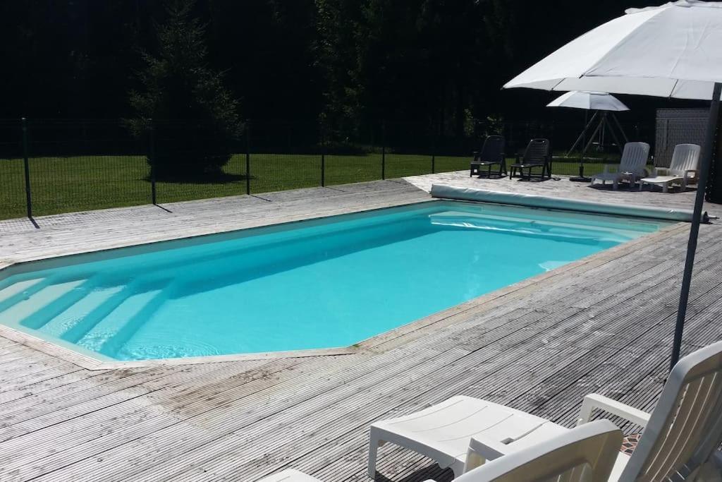 Gite Jura Mina Chalet Au Milieu De La Nature Villa Ney Buitenkant foto