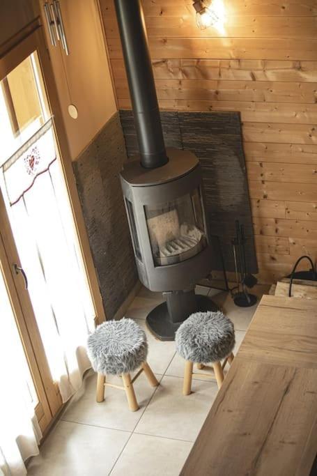 Gite Jura Mina Chalet Au Milieu De La Nature Villa Ney Buitenkant foto