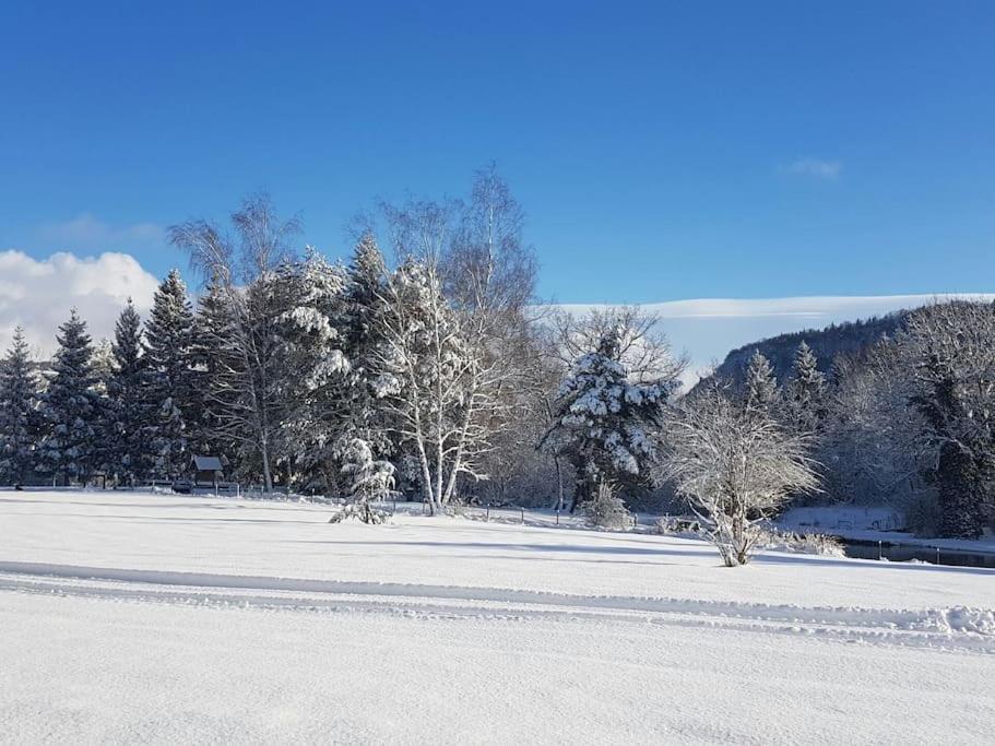 Gite Jura Mina Chalet Au Milieu De La Nature Villa Ney Buitenkant foto