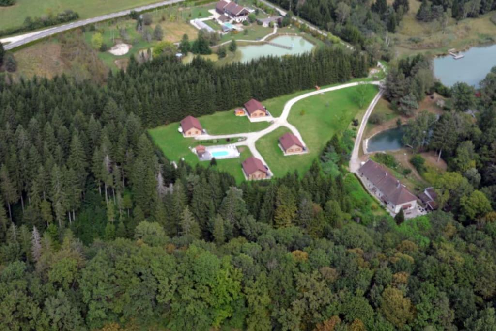 Gite Jura Mina Chalet Au Milieu De La Nature Villa Ney Buitenkant foto